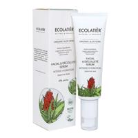 Arc és dekoltázs szérum intenzív hidratálással Bio Aloe Vera - 50 ml - Ecolatier