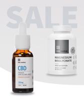 CBD Olaj 250 mg + Magnézium biszglicinát kapszula