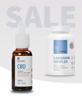 CBD Olaj 500 mg + L-arginin kapszula