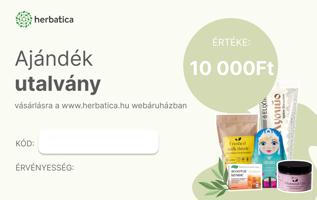 Herbatica ajándékutalvány 10 000 Ft értékben