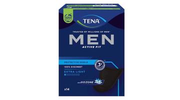 Inkontinencia betét férfiaknak, 140ml, 14db, Tena Men Active Fit